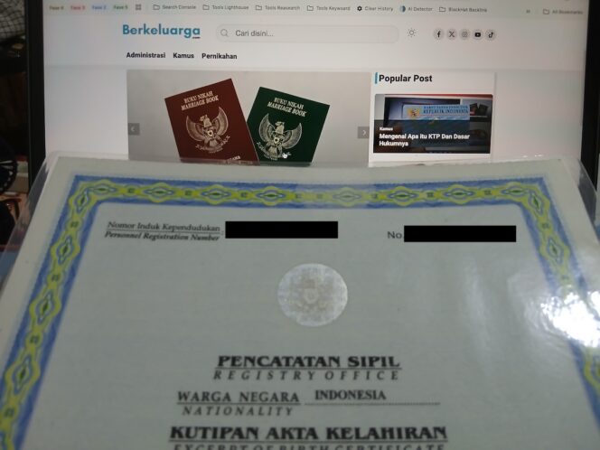 
					Mengenal Apa Itu Akta Kelahiran dan Cara Membuatnya